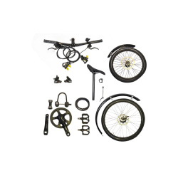 Shimano Alfine 11 Gang Gates Komponentengruppe