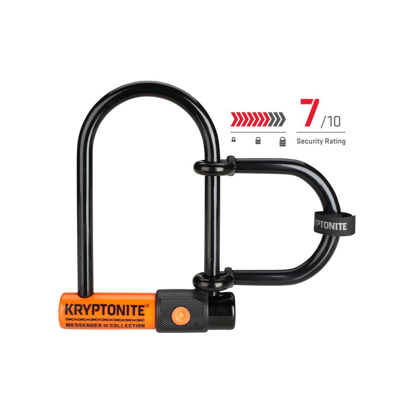 Kryptonite Messenger Mini+ Fahrradschloss inkl. Extender