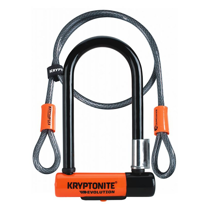 Kryptonite Evolution™ Mini-7 New-U Bügelschloss mit KryptoFlex