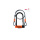 Kryptonite Evolution™ Mini-7 New-U Bügelschloss mit KryptoFlex