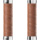 Brooks Slender Leather Grips - dark tan