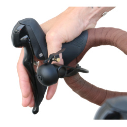 Crane Bell Co. E-Ne SBR Fahrradklingel mit Drop Bar Mount