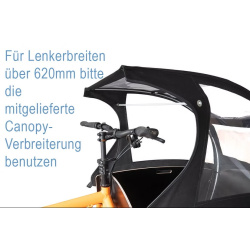 Canopy für hardus Box LXDT mit Frontfenster
