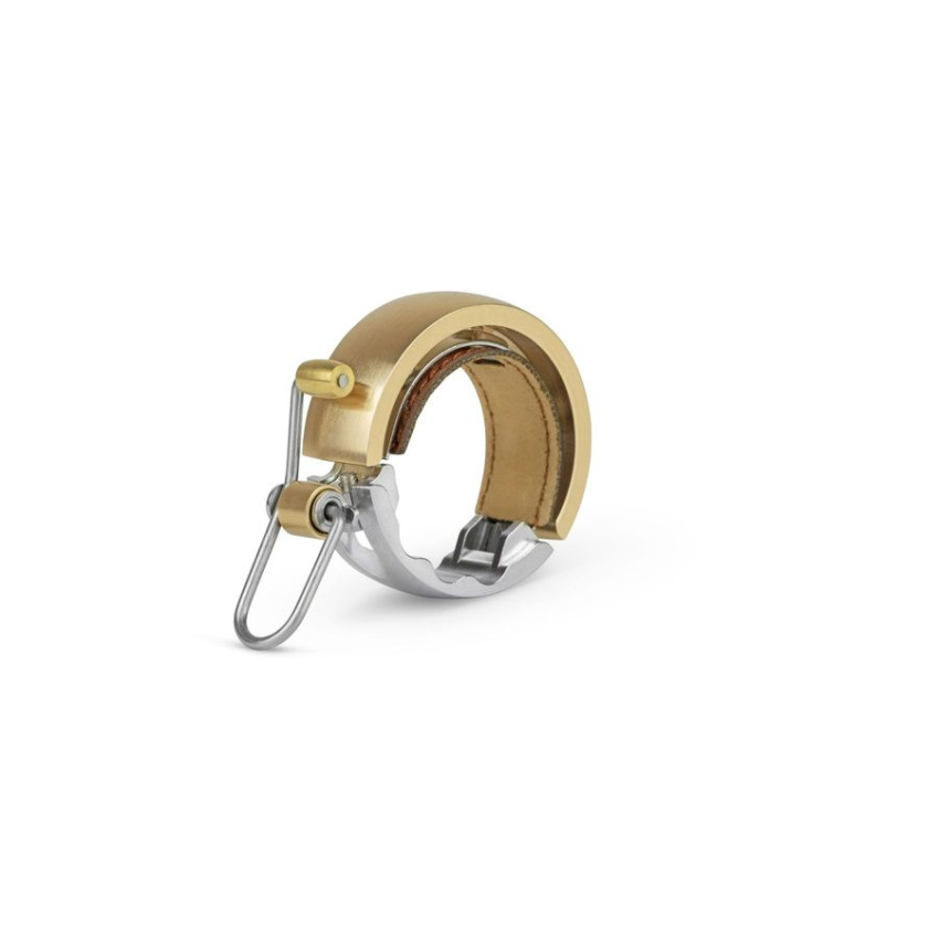 Knog Oi Luxe Bike Bell Brass/Gold large