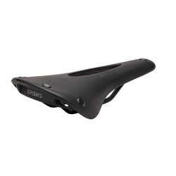 Brooks Sattel C15 Carved, Cambium, Black